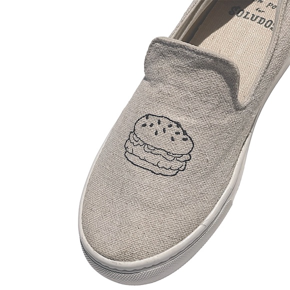 Soludos x Jason Polan Hamburger and Fries Sneakers - Picture 2 of 11